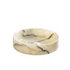 Anatoliacraft Handcrafted White Marble Bowl - Premium Natural Stone Fruit & Food Dish In Multi