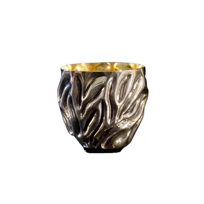 Anatoliacraft Handmade Chased Copper Mug Tumbler Mn - One Of A Kind Collection In Brown