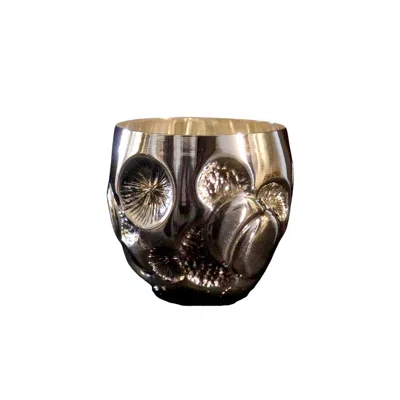 Anatoliacraft Handmade Chased Copper Mug Tumbler Xt - One Of A Kind Collection In Brown