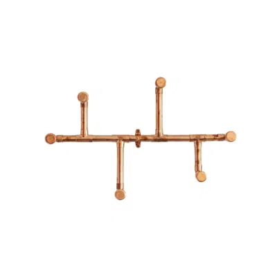 Anatoliacraft Neutrals Handcrafted Copper Hat & Coat Rack - Decorative Copper Hanger