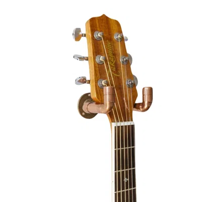 Anatoliacraft Neutrals Solid Copper Guitar Holder In Multi