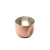 Anatoliacraft Rose Gold Handcrafted Copper Tumbler, Copper Glasses Collection