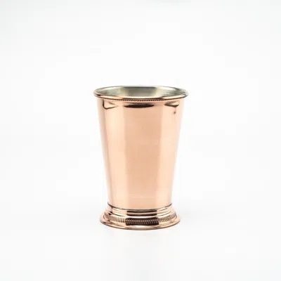 Anatoliacraft Rose Gold Handcrafted Solid Copper Mint Julep Cup