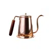 Anatoliacraft Rose Gold Handmade Copper Tea & Coffee Kettle In Gold