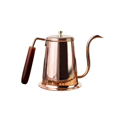 Anatoliacraft Rose Gold Handmade Copper Tea & Coffee Kettle