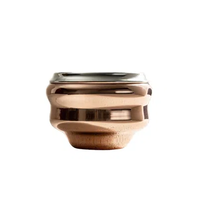 Anatoliacraft Rose Gold Wavy Pure Copper Tumbler · Handmade  Solid Copper Glass