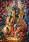 Anatolian Guitar And Violin 500 Piece Jigsaw Puzzle For Adults In Multi