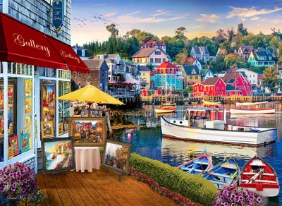 Anatolian Harbour Gallery 1000 Piece Jigsaw Puzzle For Adults In Multi