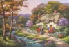 Anatolian Spring Cottage 500 Piece Jigsaw Puzzle For Adults In Multi