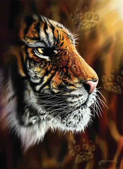 Anatolian Wild Tiger 1000 Piece Jigsaw Puzzle For Adults In Multi