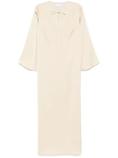 Anatomi Embellished Maxi Dress In Nude