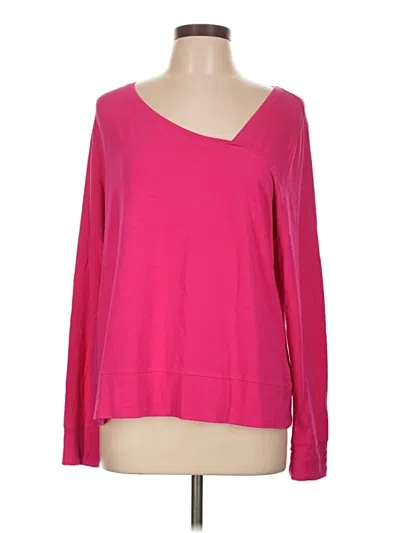 Pre-owned Anatomie 3/4 Sleeve T-shirt In Pink