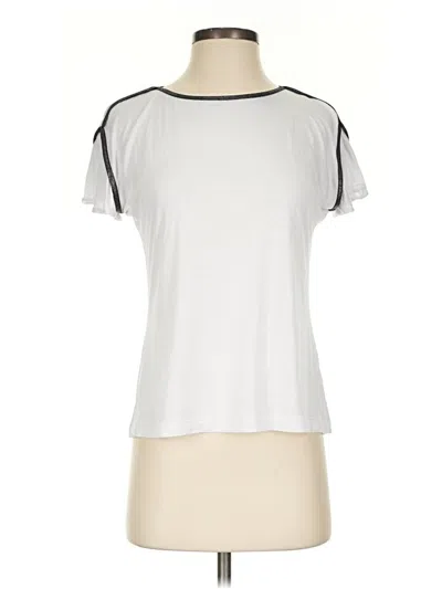Pre-owned Anatomie Active T-shirt In Silver