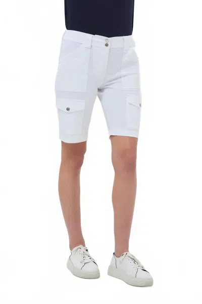 Anatomie Apiedi Cargo Short In White