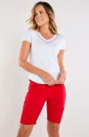 Anatomie Apiedi Cargo Shorts In Atomic Red