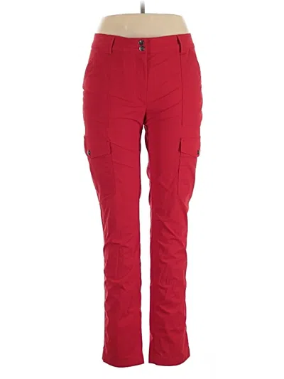 Pre-owned Anatomie Cargo Pants In Red