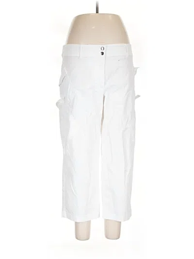 Pre-owned Anatomie Cargo Pants In White