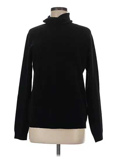 Pre-owned Anatomie Cashmere Pullover Sweater In Black