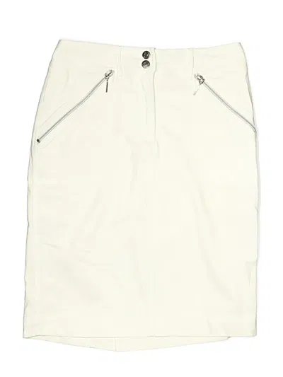 Pre-owned Anatomie Casual Skirt In White