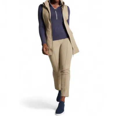 Anatomie Delaney Lightweight Vest In Khaki In Beige