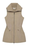 Anatomie Delaney Travel Vest In Khaki