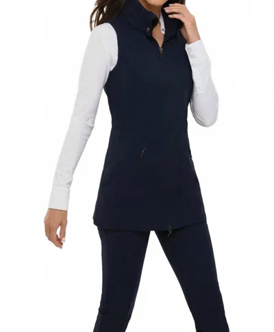 Anatomie Delaney Vest In Navy In Black