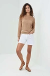 Anatomie Emma Open Knit Pullover Top