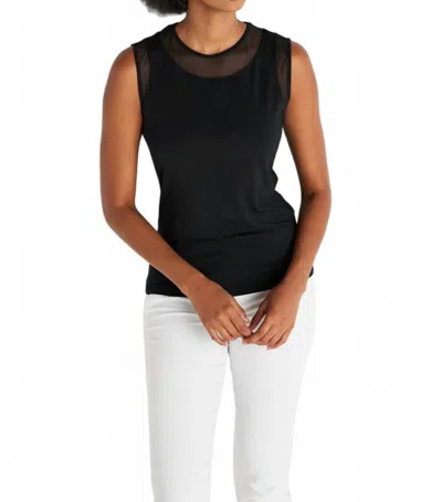 Anatomie Flo Pima Cotton Top In Black