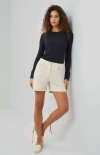 Anatomie Francis Performance Cotton Short In White