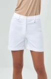 Anatomie Francis Performance Cotton Short In White