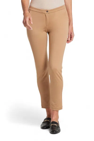 Anatomie Gloria Ponte Pant In Camel In Brown