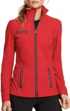 Anatomie Justine Racer Jacket In Red