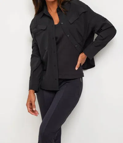 Anatomie Kieran Breezy Shirt In Black