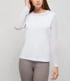 Anatomie Kim Mesh-sleeve Top In White