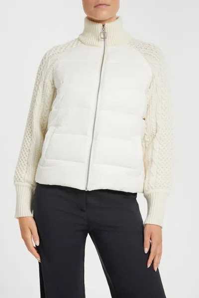 Anatomie Kit Puffer Jacket In Ivory In White