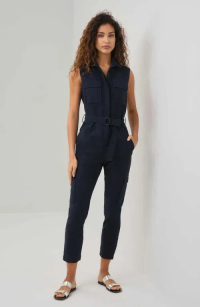Anatomie Lola Sleeveless Belted Utility Jumpsuit