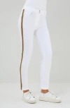 Anatomie Luli Stripe Performance Cotton Skinny Pant