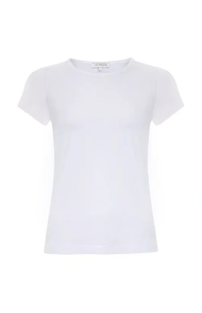 Anatomie Melissa Pima Cotton T-shirt In White