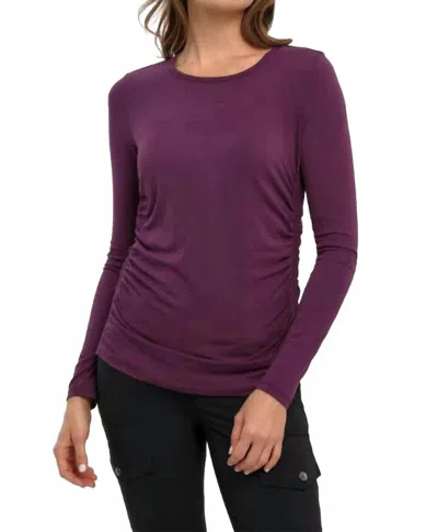 Anatomie Millie Top In Mulberry In Purple