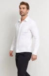 Anatomie Nick Piquet Button Down Shirt In White