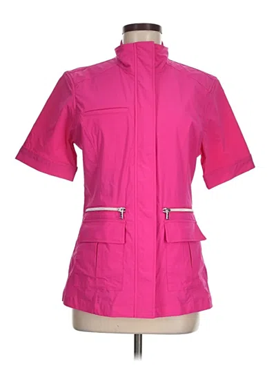 Pre-owned Anatomie Raincoat In Pink
