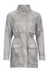 Anatomie Ramona Windbreaker Jacket In Silver