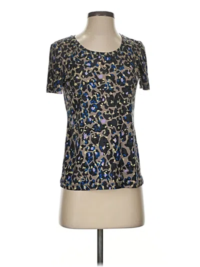 Pre-owned Anatomie Short Sleeve T-shirt In Blue