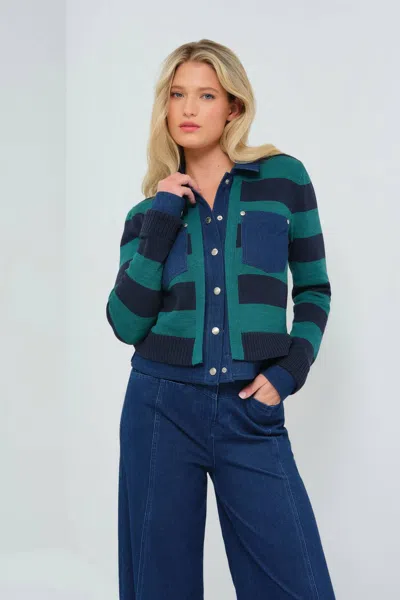 ANATOMIE SIENNA JACKET IN NAVY