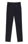 Anatomie Skyler Cozy Fleece-lined Travel Pant In Black