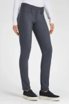 Anatomie Skyler Cozy Fleece-lined Travel Pant In Gray