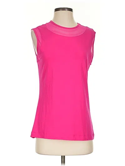 Pre-owned Anatomie Sleeveless T-shirt In Pink