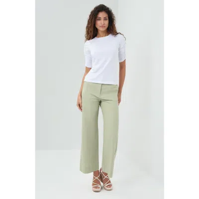 Anatomie Sophia Tshirt With Ruched Elbow Sleeves