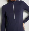 Anatomie Stacey Top In Navy In Brown