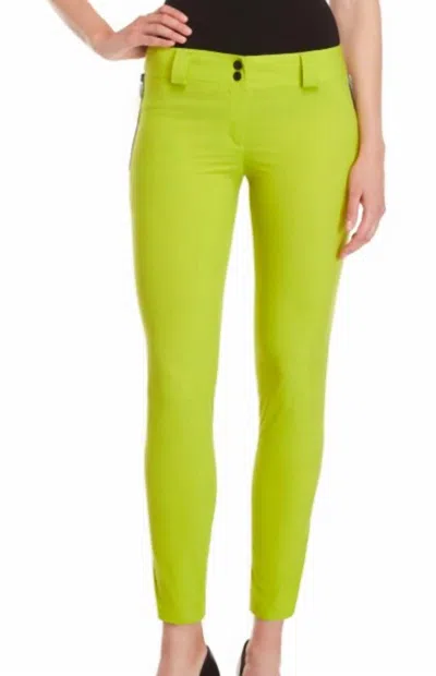 Anatomie Susan Skinny Ankle Pant In Lime Green